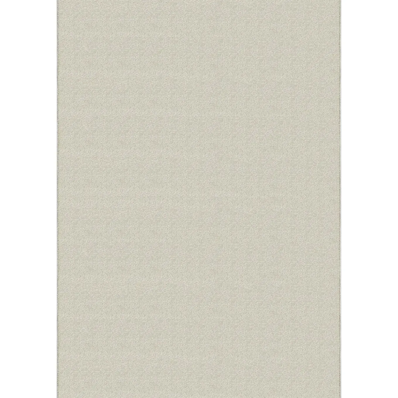 Uni Effen Vloerkleed Laagpolig Creme - 160x230 Cm