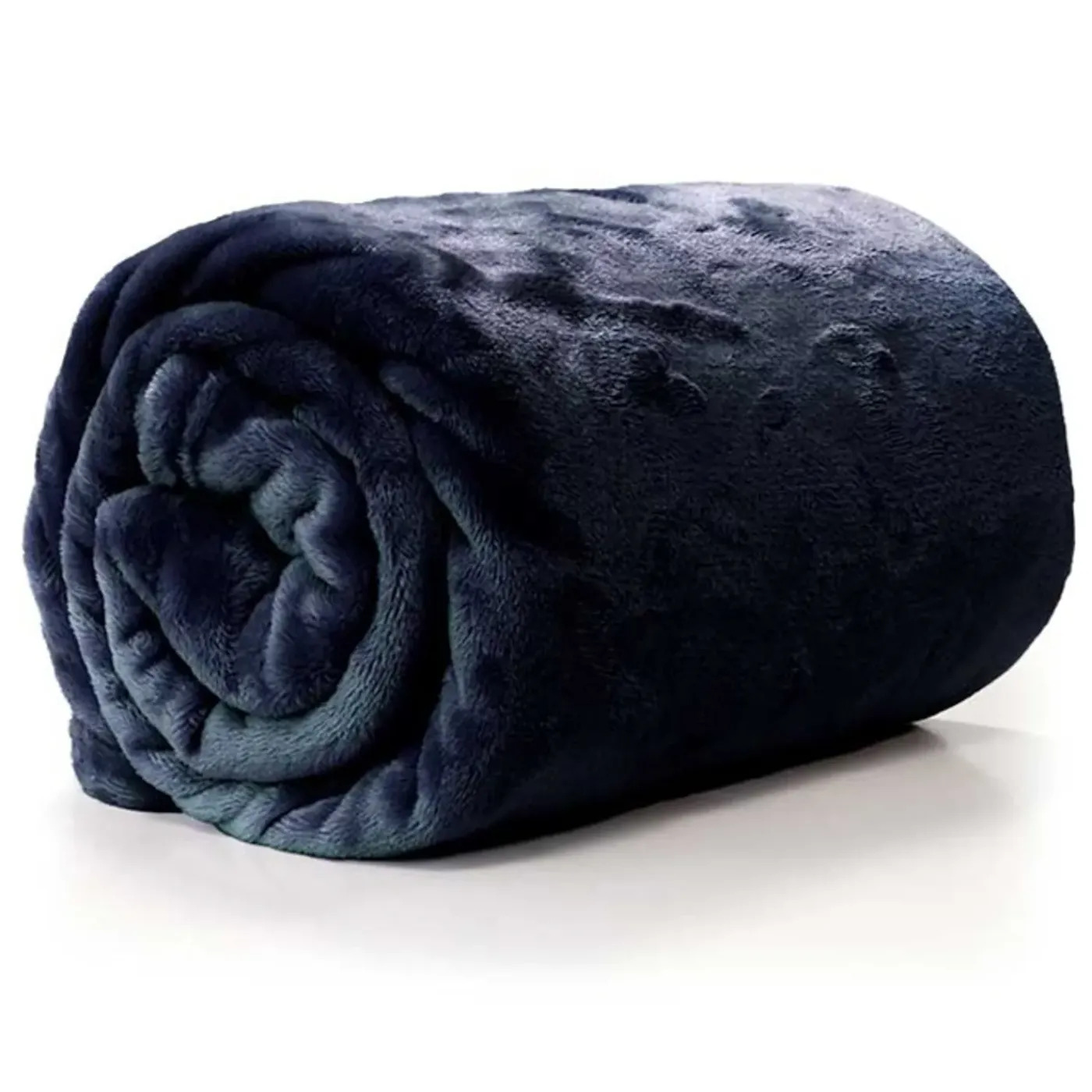 Unique Living - Enzo plaid 130x180cm dark blue