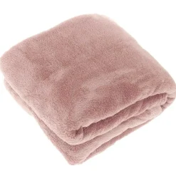 Unique Living - Justin plaid 150x200cm oud roze