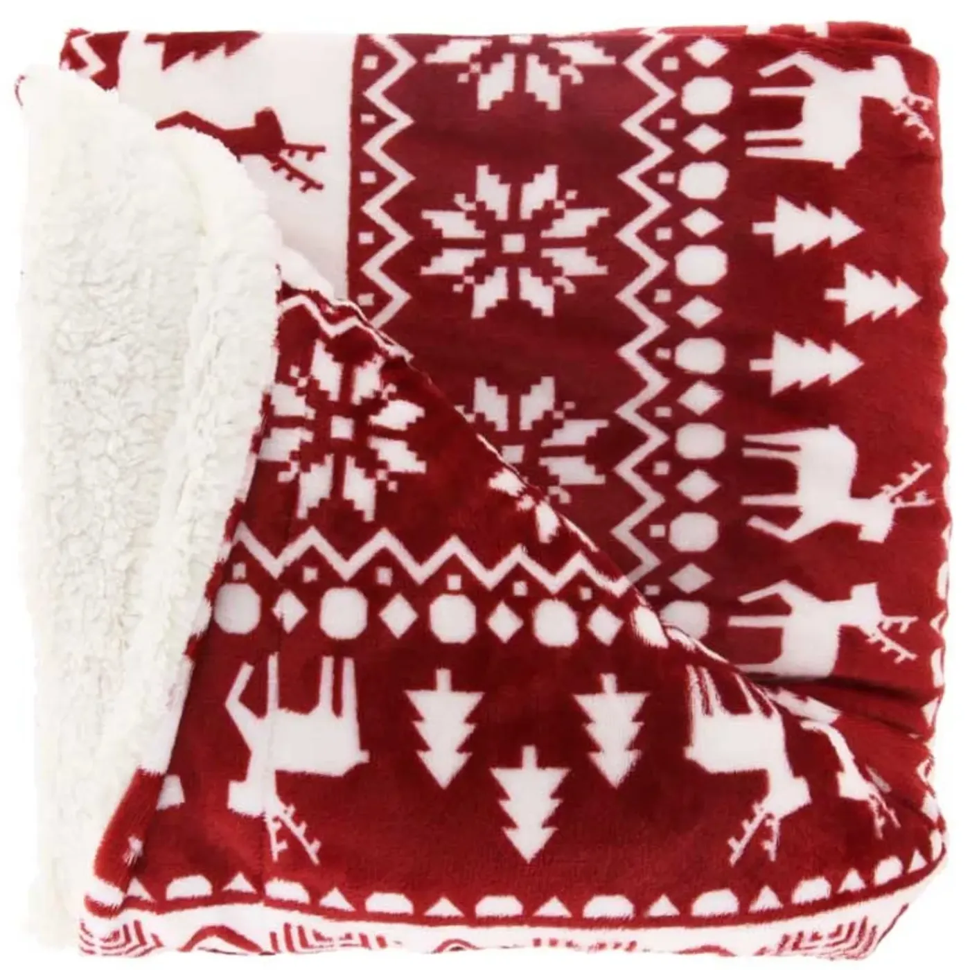 Unique Living - Plaid Yael - 150x200cm - Red