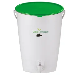 Urban Compostbak 15 L, Groen - Incl. Deksel En Kompostspray - Garantia