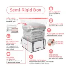 COMPACTOR Vacuümopbergzakken Life - semi-harde koffer, luchtdicht, voor dekbedden en linnengoed - 1 stuk