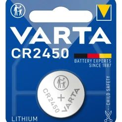 Varta alkalinebatterij Lithium Coin CR2450