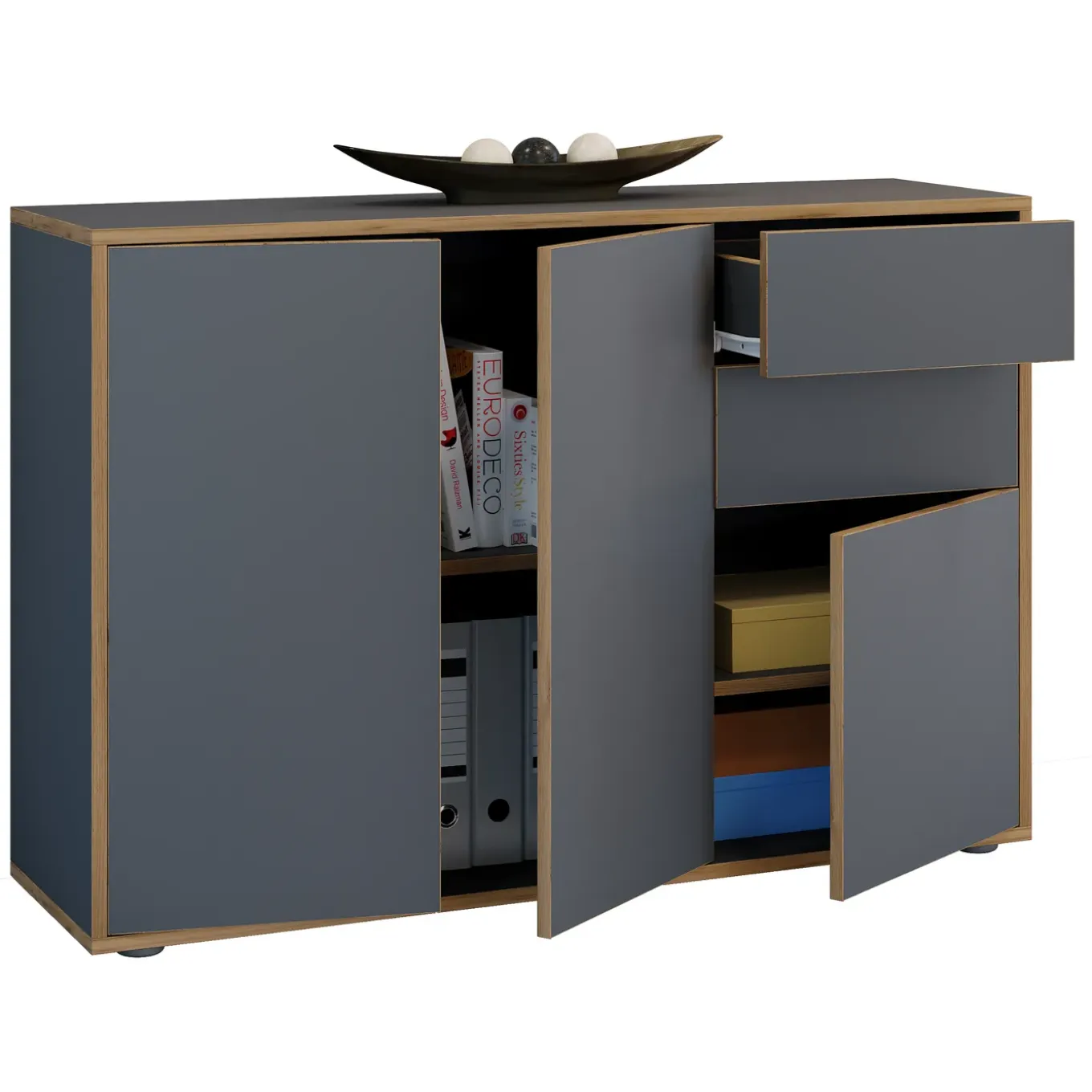 Vcm Dressoir Salia H. 74 X B. 110 X T. 33 Cm