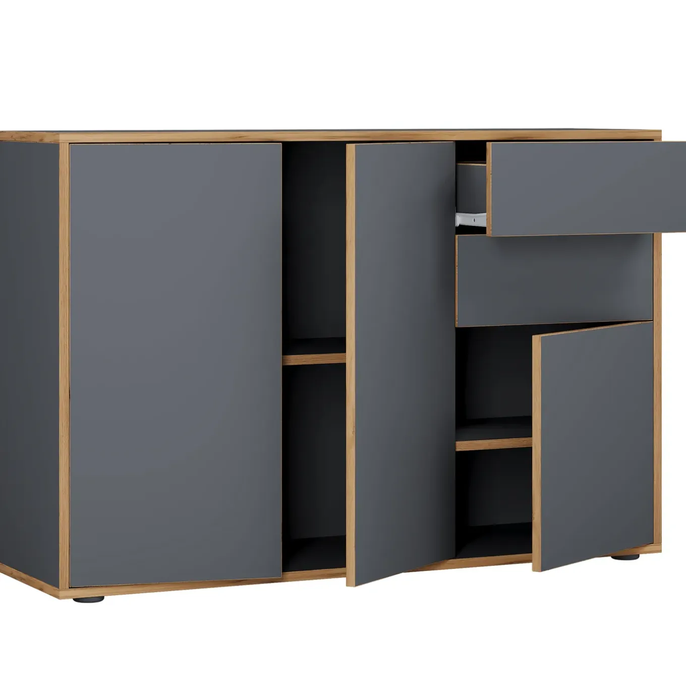 Vcm Dressoir Salia H. 74 X B. 110 X T. 33 Cm