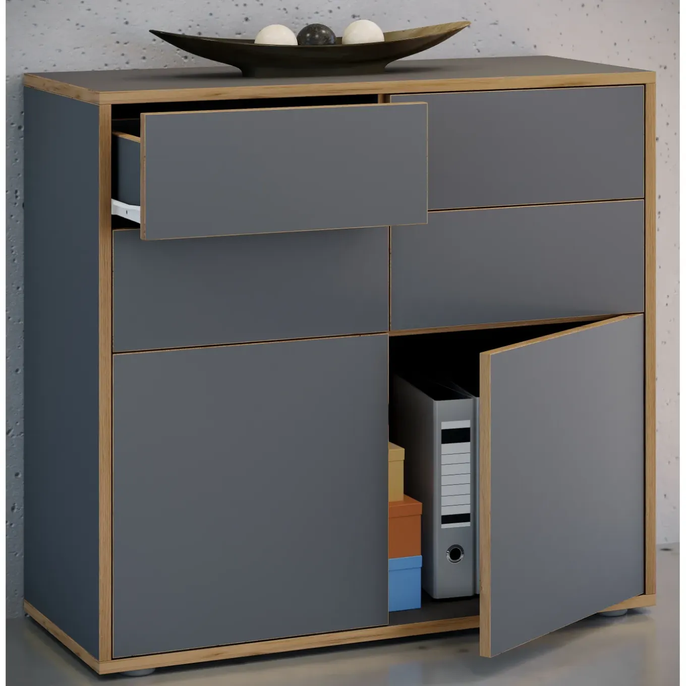 Vcm Dressoir Salia H. 74 X B. 100 X T. 33 Cm