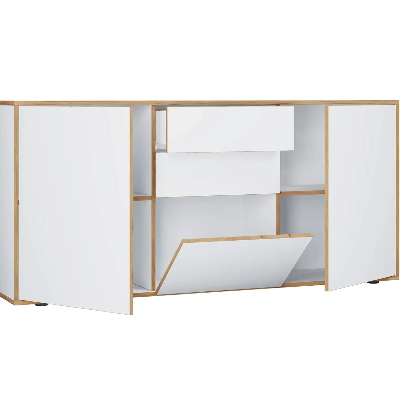 VCM Dressoir Salia H. 74 X B. 160 X T. 33 Cm