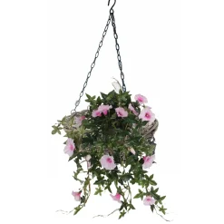 Vd Leeden Hangmand Rotan – D30 Cm - Gevlochten - Hangend