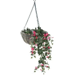 Van Der Leeden Vd Leeden Hangmand Rotan – D40 Cm - Gevlochten - Hangend