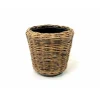 Van Der Leeden V/d Leeden Planten Mand - Rond - Riet - 55x47cm