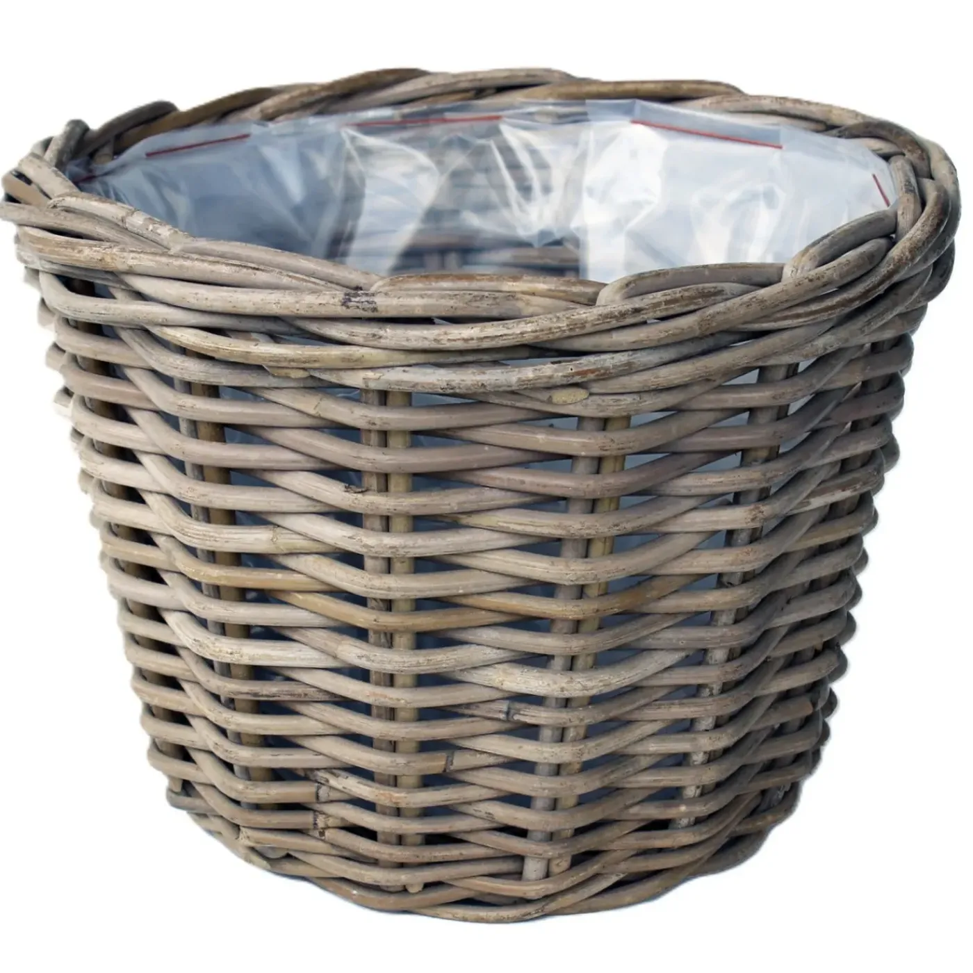 Van Der Leeden Vd Leeden Planten Of Bloemen Mand - Rond - Rotan - D30 X H27 Cm
