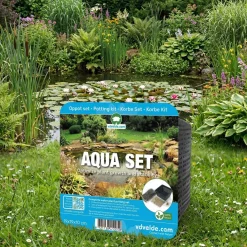 vdvelde - Aqua Set Vijver - Mand, Substraat, Klei, Voeding & Grind