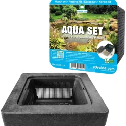 Vdvelde - Drijfring Vijver 25 Cm + Aqua Set 3-delig Compleet - Waterlelie Planten