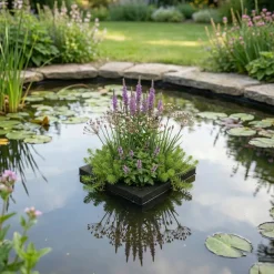 Vdvelde - Drijfring Vijver 25 Cm + Aqua Set 3-delig Compleet - Waterlelie Planten