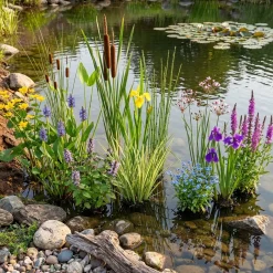 vdvelde - Vijverplanten Verrassingsset - 12 Waterplanten Incl. Rode Dwergwaterlelie