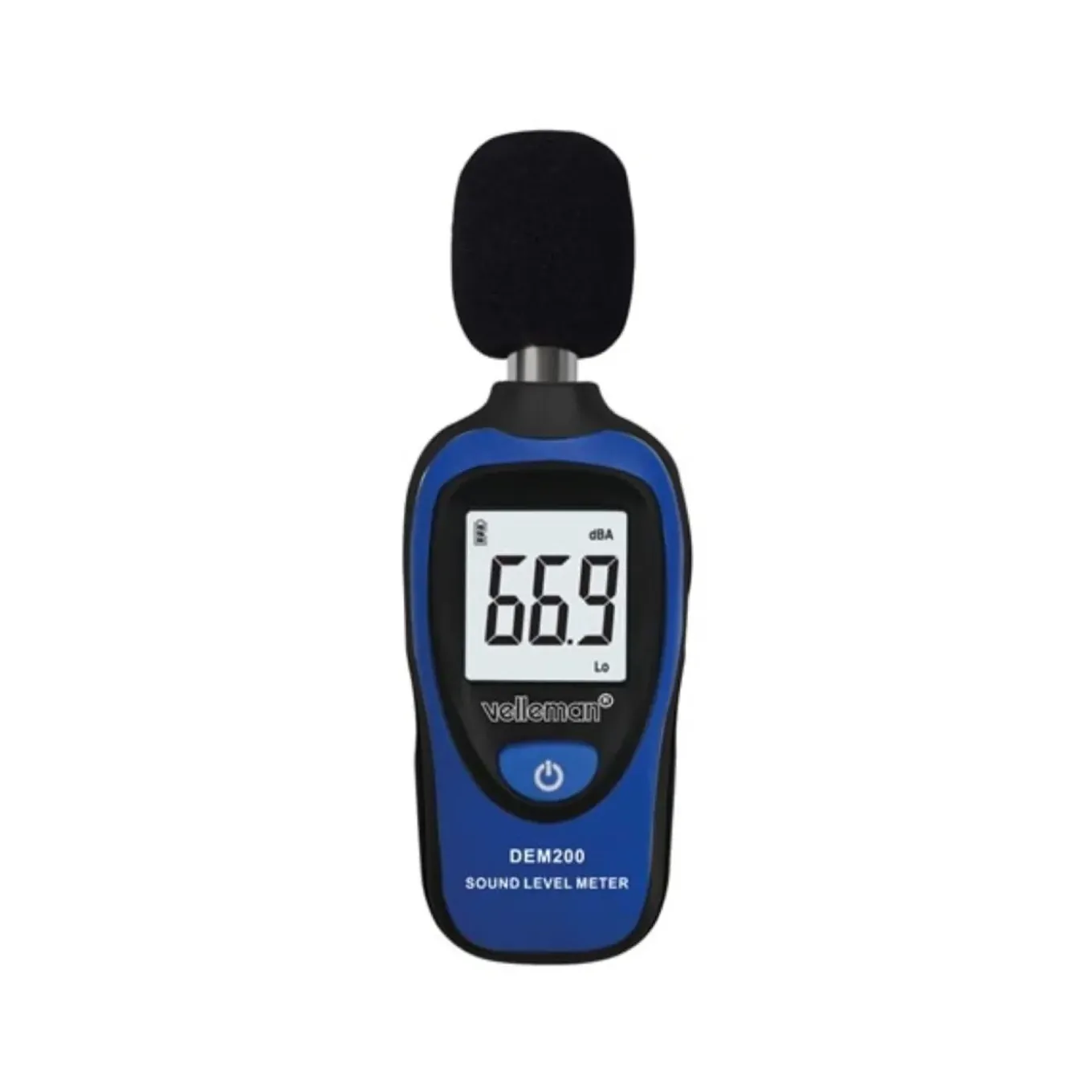 Velleman Geluidsniveaumeter, 30-130 Db, Lcd-display, Automatische Uitschakeling