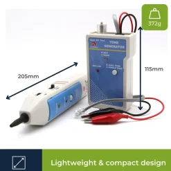 Velleman Kabelzoeker / Netwerkkabeltester Voor Lan, Rj45, Rj11, Rj12