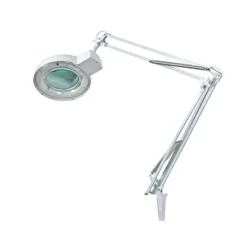 Velleman Loeplamp met klem, zwenkarm, aan/uit-schakelaar, Metaal
