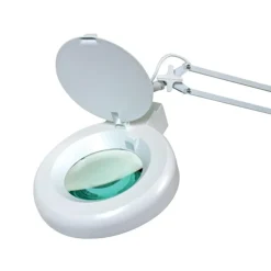 Velleman Loeplamp met klem, zwenkarm, aan/uit-schakelaar, Metaal
