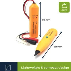 Velleman Multifunctionele Kabelzoeker En Kabeltester Met Toongenerator En Signaalsensor