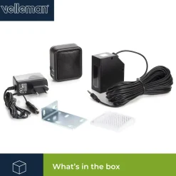 Velleman Pem7d Bedrade Ir Lichtsluis 7 M Ip44 Voor Toegangsdetectie