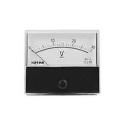 Velleman Voltmeter Analoog 30v Dc 70 X 60mm Bedraad