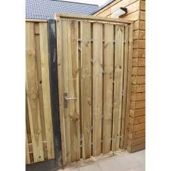Vence Outdoor Vence - Tuinpoort Compleet - Grenen - 200 Cm Hoog - 90 Cm Breed