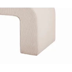 Vente-unique Bankje Calvelo Beige - L 110cm X B 41cm X H 46cm