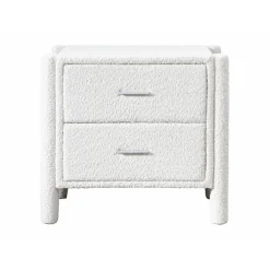 Vente-unique Bedside Table Conomo Wit - L 61cm X B 42cm X H 56cm