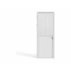 Vente-unique Deur Blok Ermelo Wit - L 73cm X B 3.5cm X H 204cm