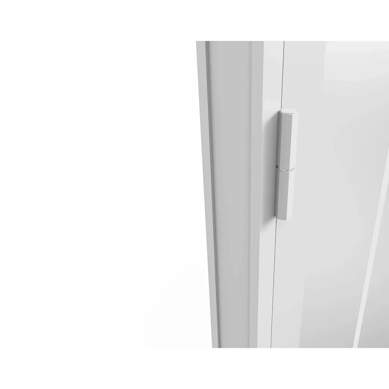 Vente-unique Deur Blok Ermelo Wit - L 73cm X B 3.5cm X H 204cm