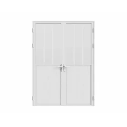 Vente-unique Deur Blok Ermelo Wit - L 73cm X B 3.5cm X H 204cm