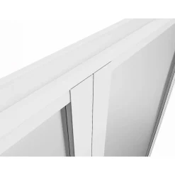 Vente-unique Deur Blok Loxton Wit - L 73cm X B 3.5cm X H 204cm