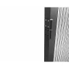 Vente-unique Deur Blok Loxton Zwart - L 83cm X B 3.5cm X H 204cm