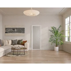 Vente-unique Deur Blok Loxton Wit - L 73cm X B 3.5cm X H 204cm