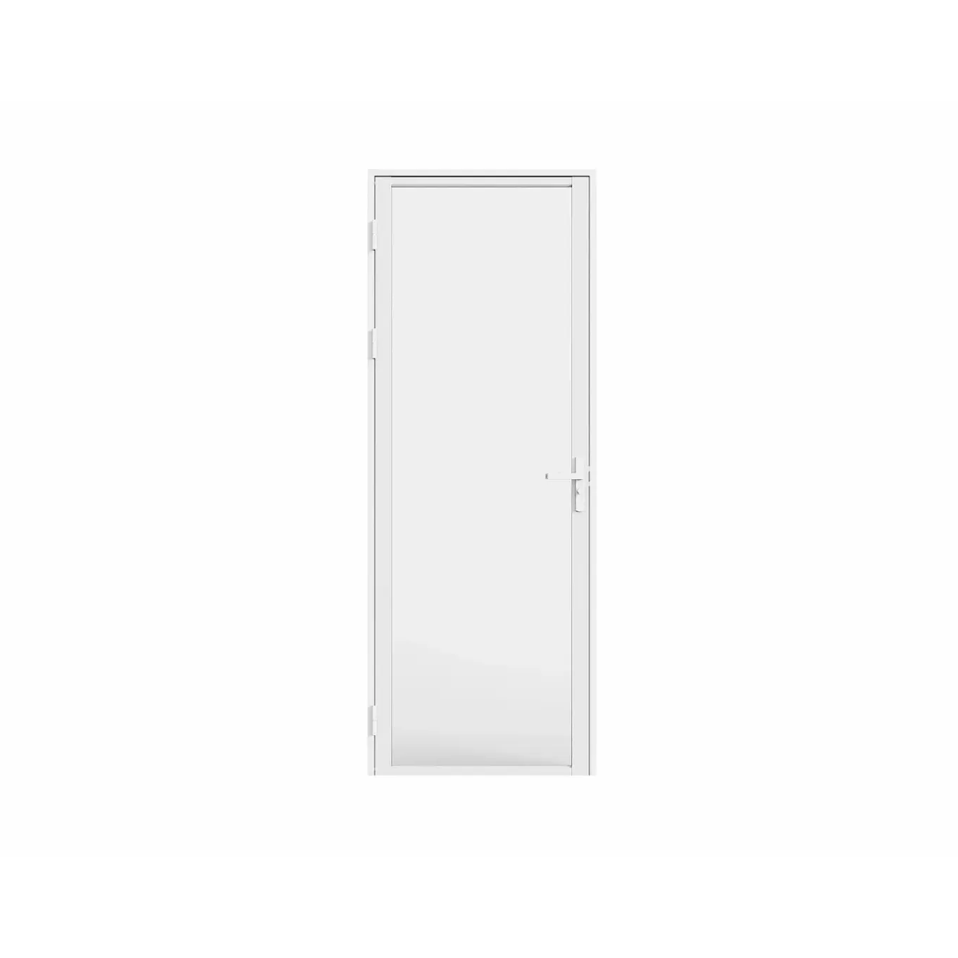Vente-unique Deur Blok Loxton Wit - L 73cm X B 3.5cm X H 204cm