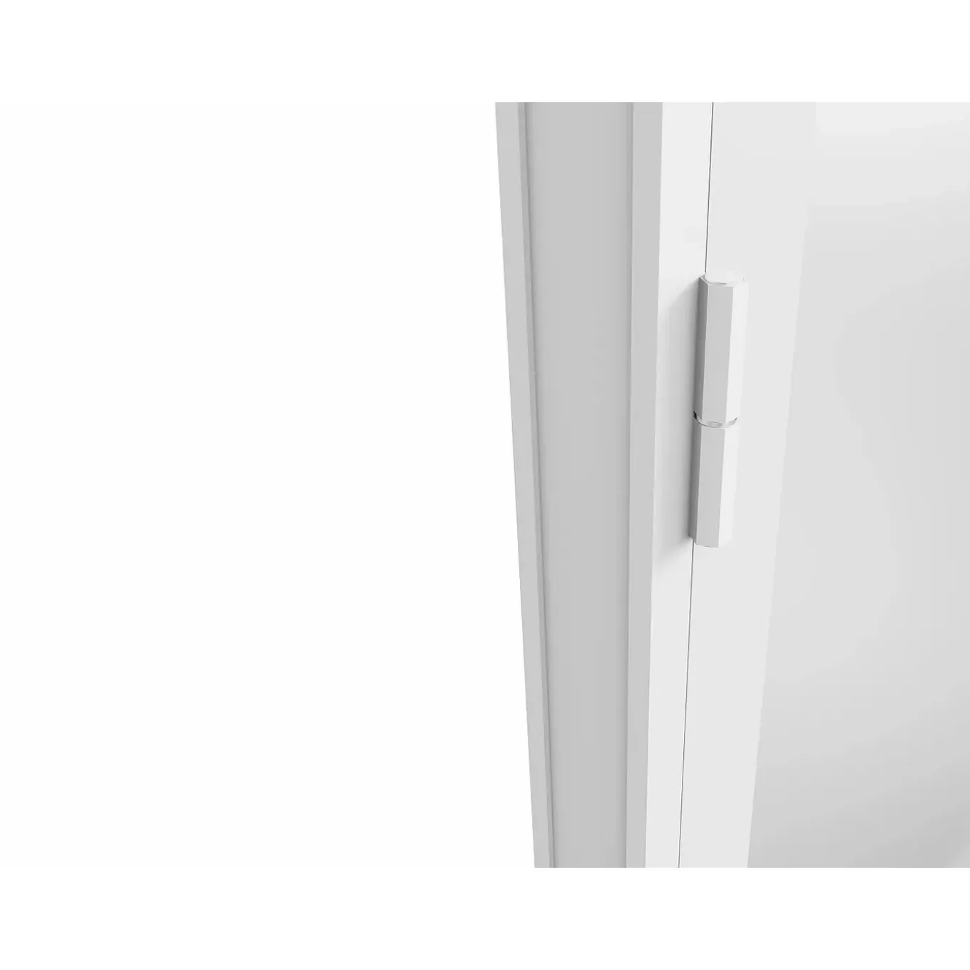 Vente-unique Deur Blok Loxton Wit - L 73cm X B 3.5cm X H 204cm
