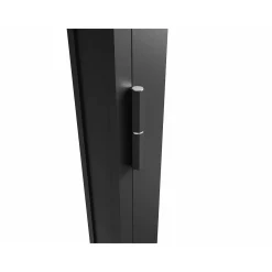 Vente-unique Deur Blok Loxton Zwart - L 93cm X B 3.5cm X H 204cm