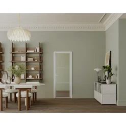 Vente-unique Deur Blok Maseru Wit - L 83cm X B 3.5cm X H 204cm