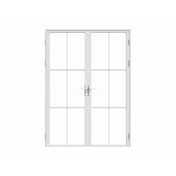 Vente-unique Deur Blok Seroto Wit - L 83cm X B 3.5cm X H 204cm