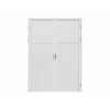 Vente-unique Deur Blok Seroto Wit - L 73cm X B 3.5cm X H 204cm
