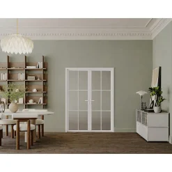 Vente-unique Deur Blok Seroto Wit - L 73cm X B 3.5cm X H 204cm