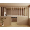 Vente-unique Glazen Binnenraam Bayview Wit - L 4.2cm X B 2.2cm X H 40cm