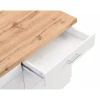 Vente-unique Keukeneiland Alegrita Beige - L 126cm X B 104cm X H 80cm