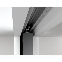 Vente-unique Schuifdeur Artisto Zwart - L 83cm X B 4cm X H 205cm