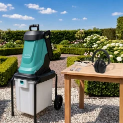 Ventra Elektrische Hakselaar Wr4002-3000 – Takken Tot 45mm - 3000w - 55l Opvangbak - 4500 Rpm