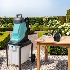 Ventra Elektrische Hakselaar Wr4002-3000 – Takken Tot 45mm - 3000w - 55l Opvangbak - 4500 Rpm