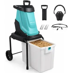 Ventra Elektrische Hakselaar Wr4002-3000 – Takken Tot 45mm - 3000w - 55l Opvangbak - 4500 Rpm