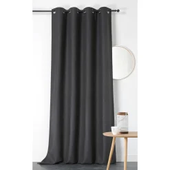 Overig Verduisterend Gordijn Boréal - Antraciet - 140 x 260 cm