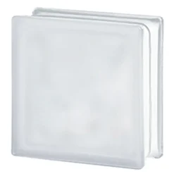 Verhaert glasblok 'Sandy' transparant mat